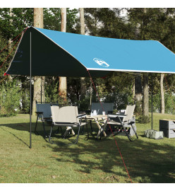 Bâche de camping vert 430x380x210 cm imperméable