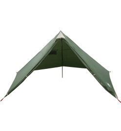 Tente familiale tipi 7 personnes vert imperméable