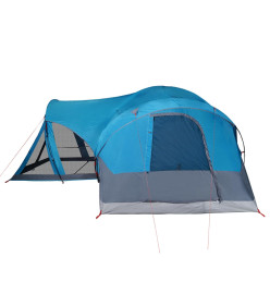 Tente familiale tipi 8 personnes bleu imperméable