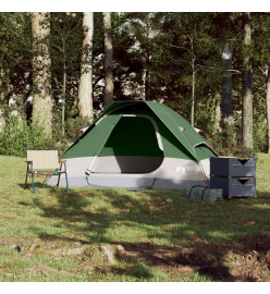 Tente de camping à dôme 2 personne vert imperméable