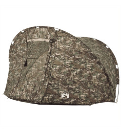 Tente de pêche 5 personnes camouflage imperméable