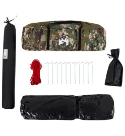 Tente de pêche 5 personnes camouflage imperméable