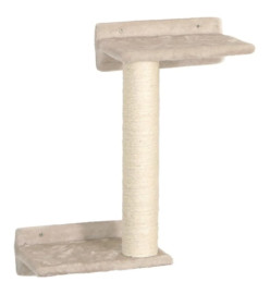 Kerbl Mur d'escalade pour chats Mount Everest Bois Beige