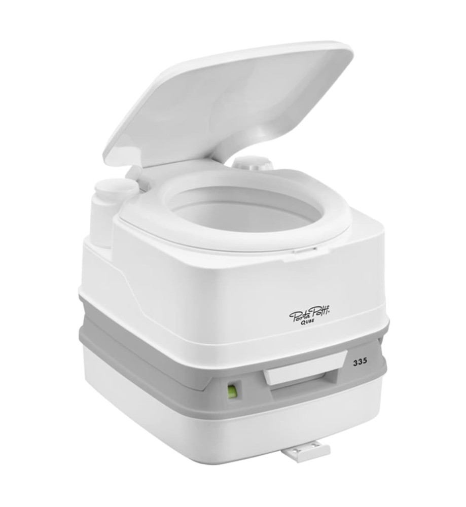 Thetford Toilette portable avec kit de retenue Qube 335 10L+10L blanc