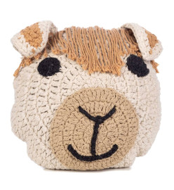 KidsDepot Coussin pour enfants Alpaca 38 cm Coton