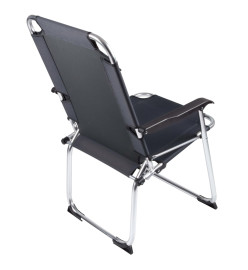 Bo-Camp Chaise de camping pliable Copa Rio Classic Graphite