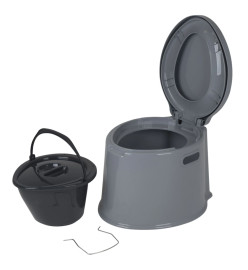 Bo-Camp Toilette portable 7 L Gris