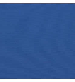 Coussins de chaise de jardin lot de 6 bleu royal 40x40x3 cm
