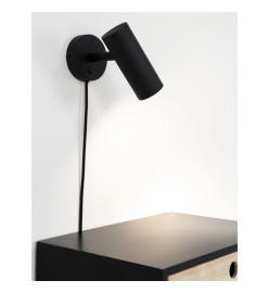 House Nordic Lampe murale à LED Lia Noir