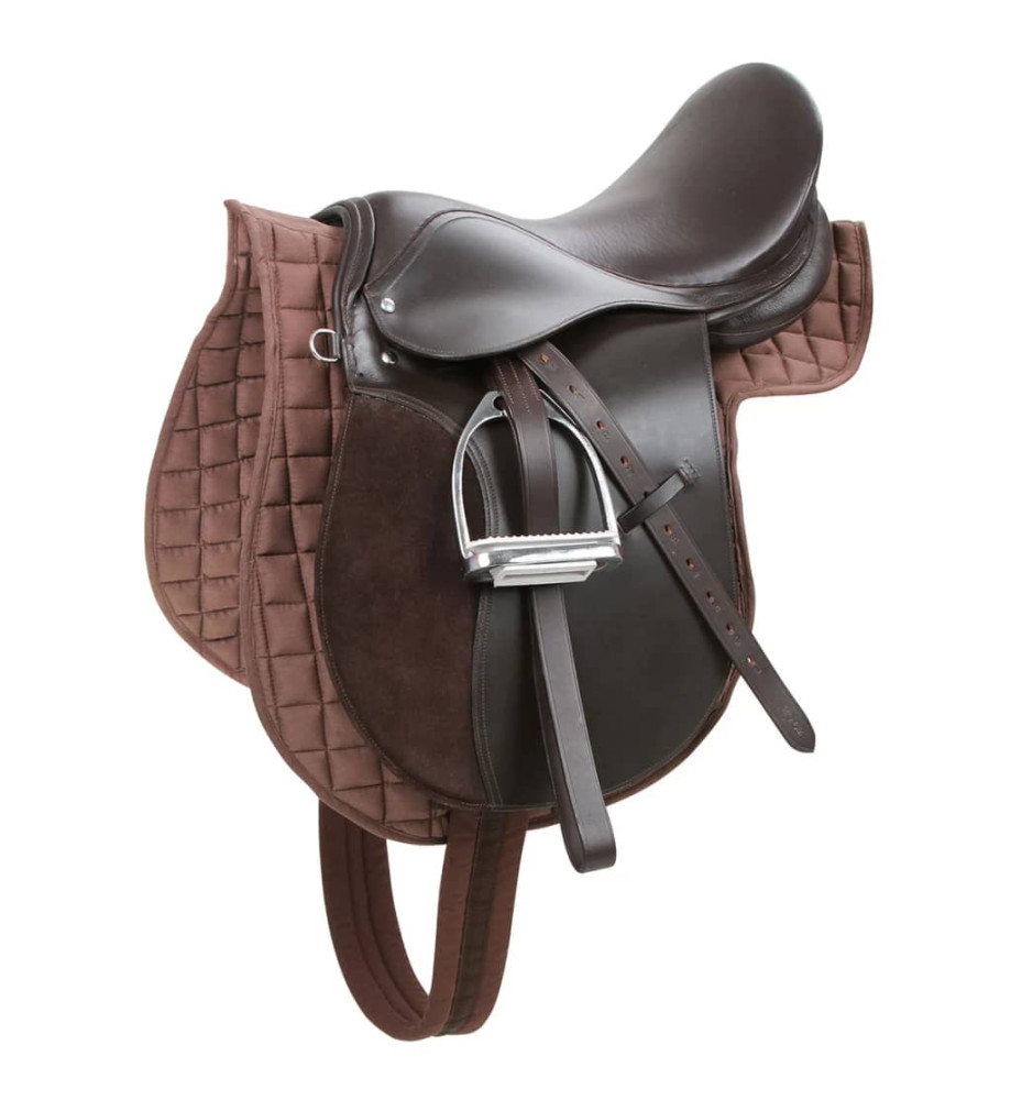 Kerbl Haflinger Selle en cuir marron 32198