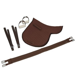 Kerbl Haflinger Selle en cuir marron 32198