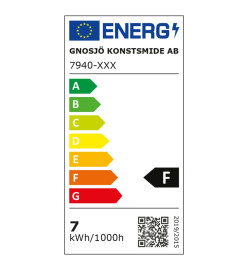 KONSTSMIDE Applique à LED Cremona 2x3W 11x8x17 cm