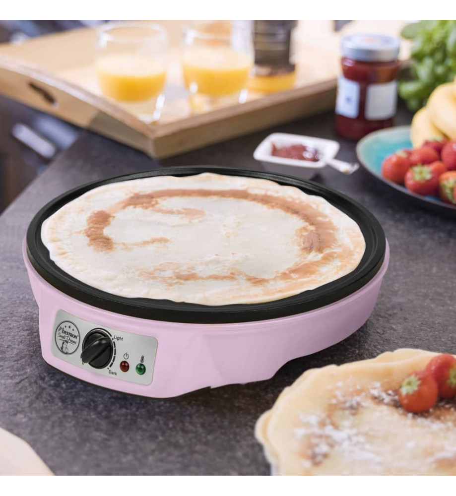 Bestron Crêpière ASW602P 1000 W Rose