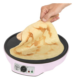 Bestron Crêpière ASW602P 1000 W Rose