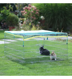 Kerbl Enclos extérieur pour petits animaux avec barrière de fuite