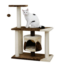 Kerbl Arbre à chat Jade Pro 96 cm Marron et beige