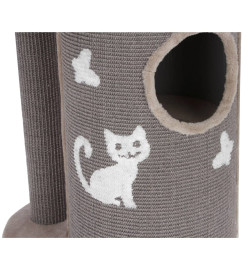 Kerbl Arbre à chat Tiana 130 cm Gris