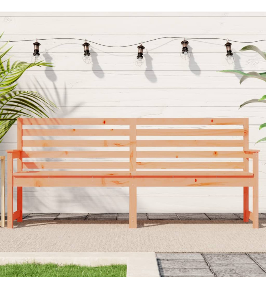 Banc de jardin 203,5x48x91,5 cm bois massif de douglas