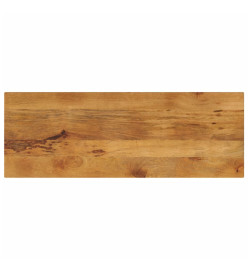 Dessus de table 140x50x3,8cm rectangulaire bois massif manguier