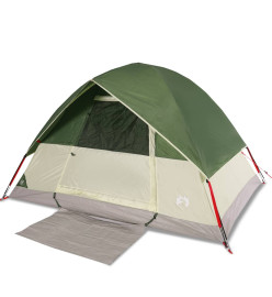 Tente de camping à dôme 2 personne vert imperméable