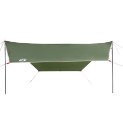 Bâche de camping vert 430x380x210 cm imperméable