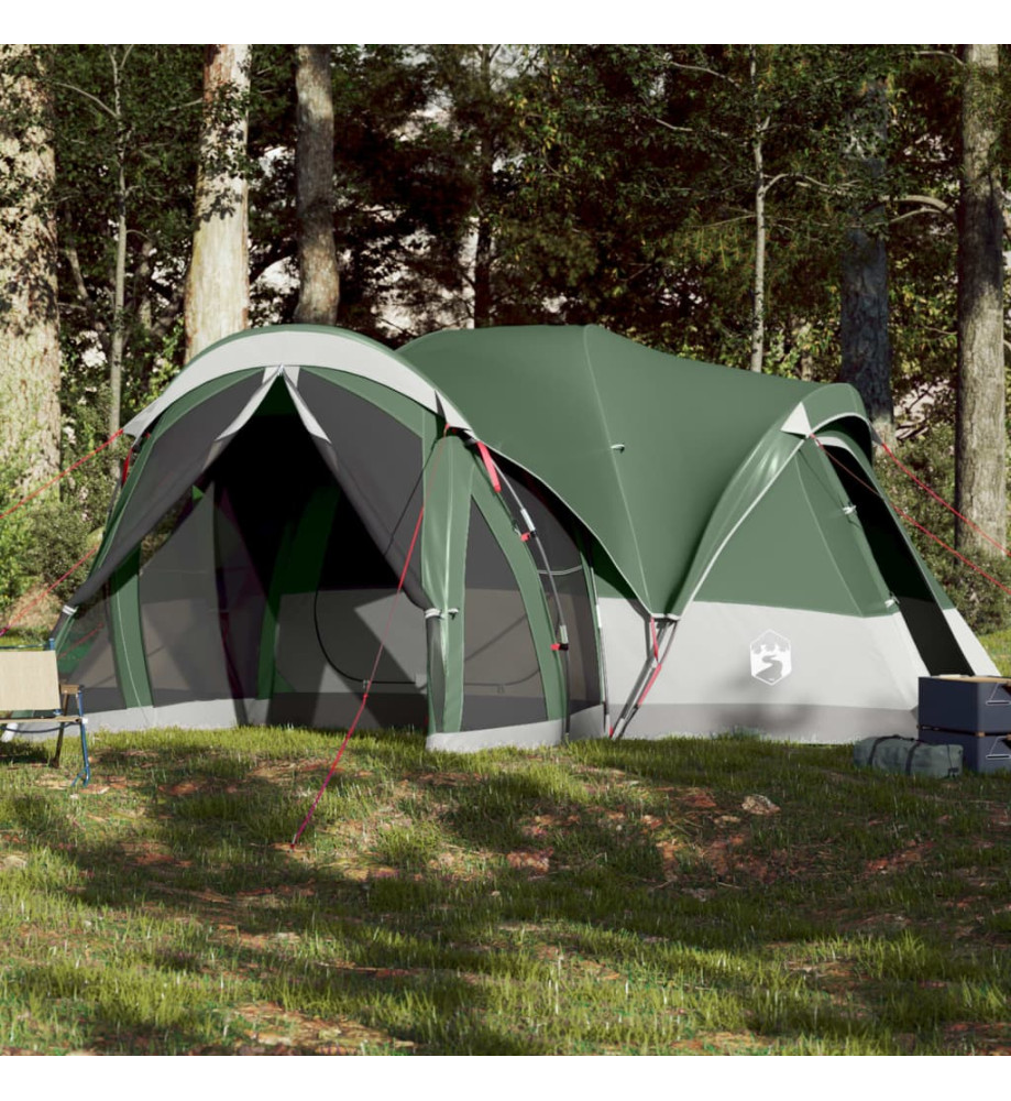 Tente familiale tipi 8 personnes vert imperméable