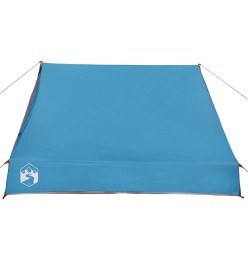 Tente de camping en forme de A 2 personnes bleu imperméable