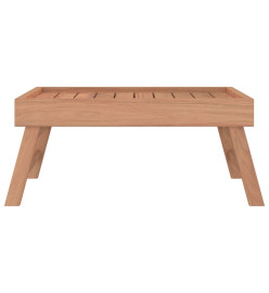 Plateau pliable 55x35x25 cm Bois de teck massif