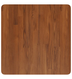 Dessus de table carré Marron foncé60x60x1,5cm Bois chêne traité