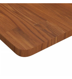 Dessus de table carré Marron foncé40x40x2,5cm Bois chêne traité