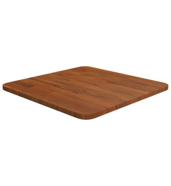 Dessus de table carré Marron foncé40x40x1,5cm Bois chêne traité