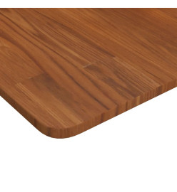 Dessus de table carré Marron foncé40x40x1,5cm Bois chêne traité