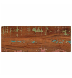 Dessus de table 80x30x3,8 cm rectangulaire bois massif récupéré