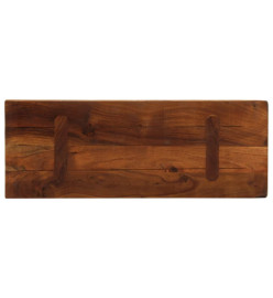 Dessus de table 70x20x3,8 cm rectangulaire bois massif récupéré