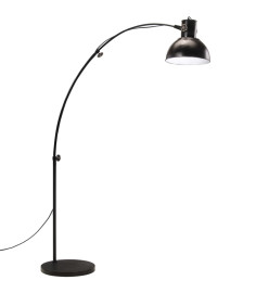 Lampadaire 25 W noir 150 cm E27