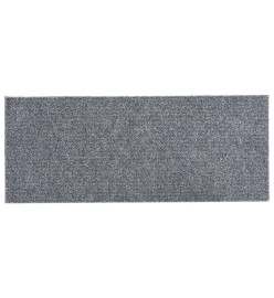 Tapis d'escalier autocollants Rectangulaire 15 pcs 60x25 cm