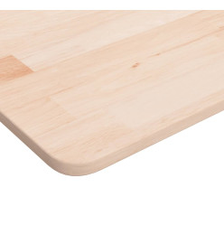 Dessus de table carré 90x90x1,5 cm Bois chêne massif non traité