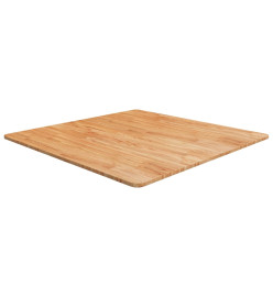 Dessus de table carré Marron clair90x90x1,5cm Bois chêne traité