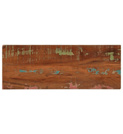 Dessus de table 90x20x3,8 cm rectangulaire bois massif récupéré