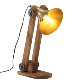 Lampe de bureau 25 W laiton antique 23x13x52 cm E27