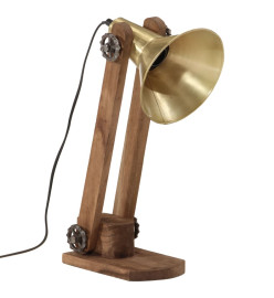 Lampe de bureau 25 W laiton antique 23x13x52 cm E27