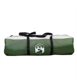 Bâche de camping vert 430x380x210 cm imperméable