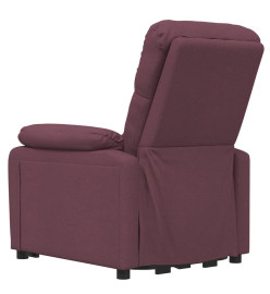 Fauteuil électrique de massage Violet Tissu