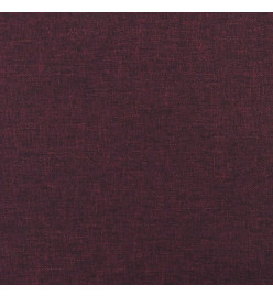 Panneaux muraux 12 pcs Violet 90x15 cm Tissu 1,62 m²