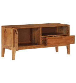 Meuble TV Bois d'acacia massif 88 x 30 x 40 cm