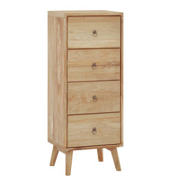 Commode 40x30x100 cm Bois massif de teck