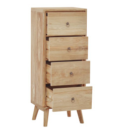 Commode 40x30x100 cm Bois massif de teck