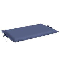 Coussin de chaise longue bleu marine tissu oxford