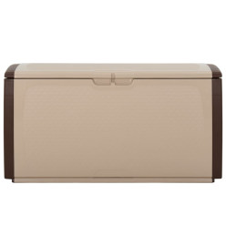 Récipient de stockage Beige et marron 122x56x63 cm