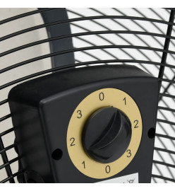 Ventilateur à tambour industriel 77 cm 240 W Noir